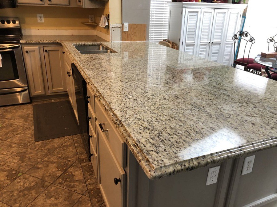 Giallo Ornamental Granite countertop