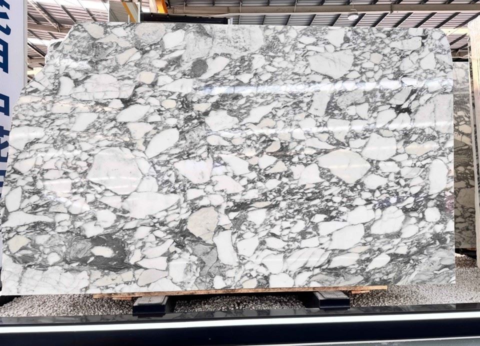 Grade A INatural White Marble Italy Arabescato Tile/Slab For Wall/Floor/Vanity Top/Stairs