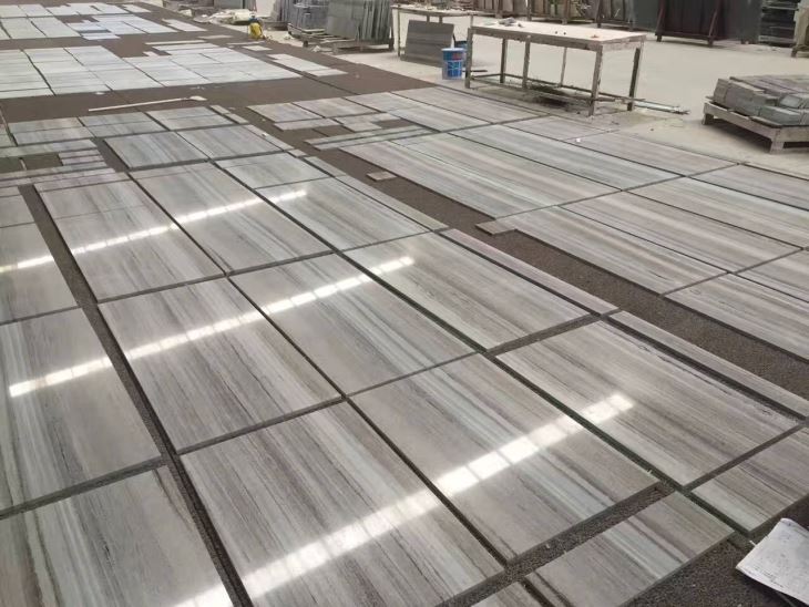 Crystal Wooden Marble Tile