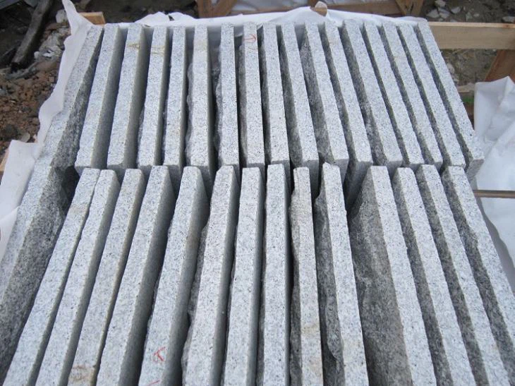 Beyaz Gri Granit Parke Taşı