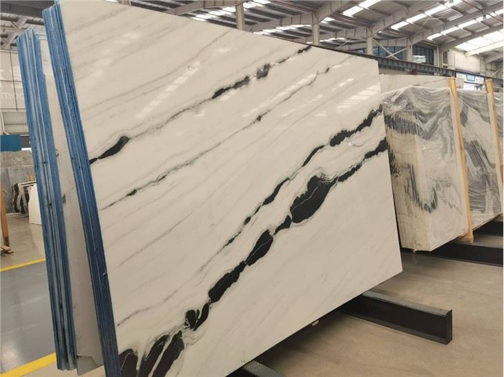 Panda White Marble Slab