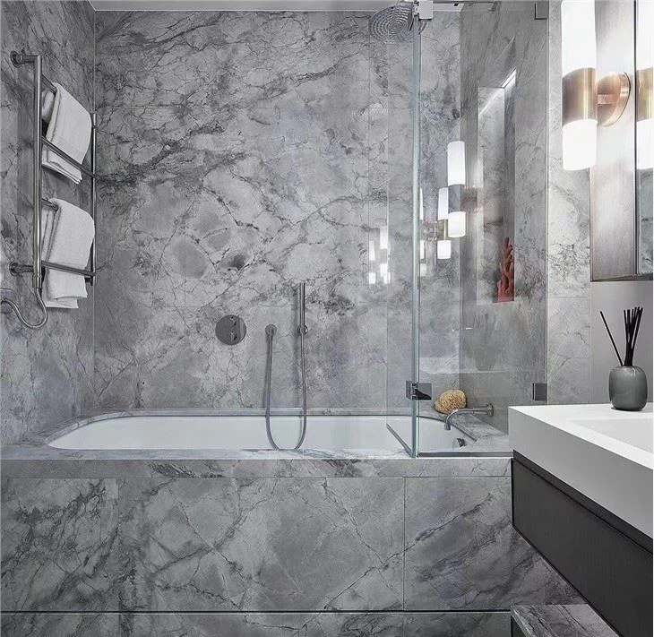 Super White Marble Washroom