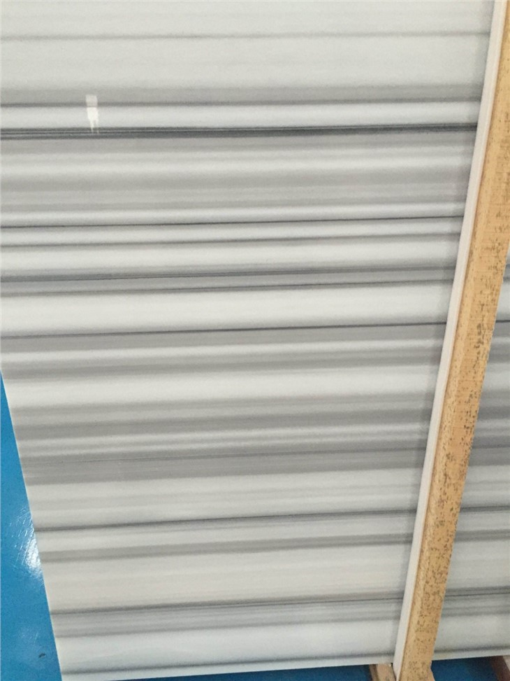 Marmaray White Veins Provisions White Marble Slabs Flooring Tiles