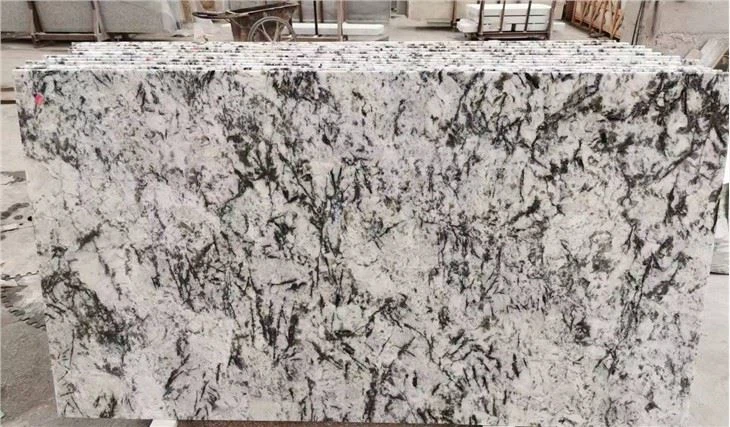 Nature Stone Silver Snow Fox Luxury Marble Slabs